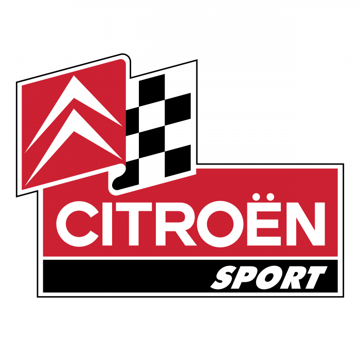Citroen logo sport red